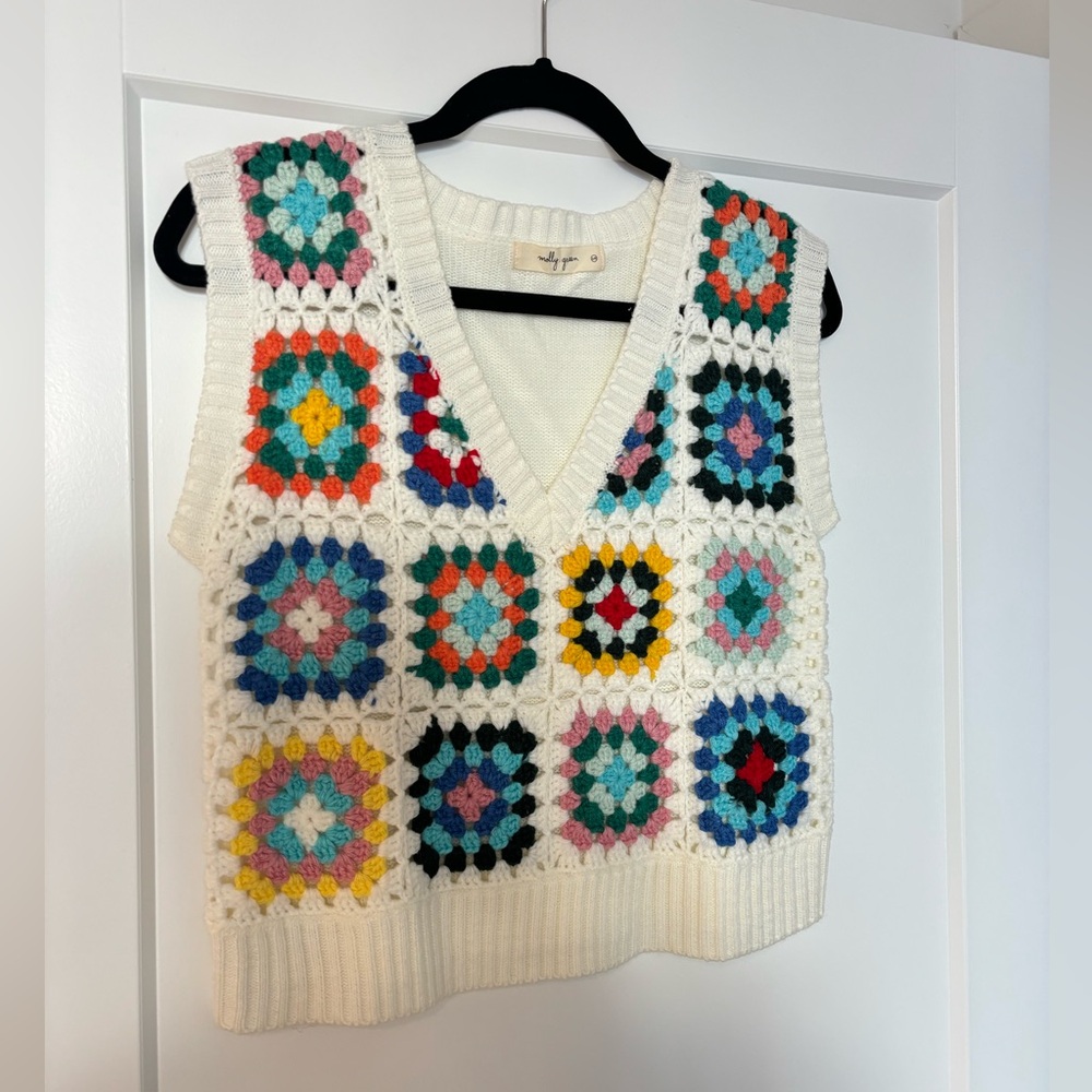 Crochet vest
